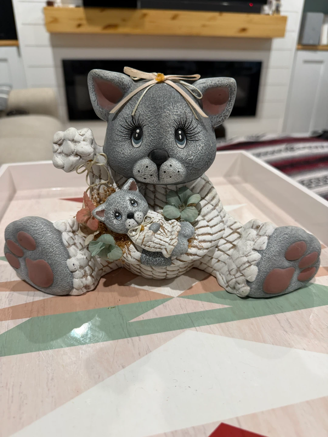 johanna Vintage 1991 Ceramic Cats