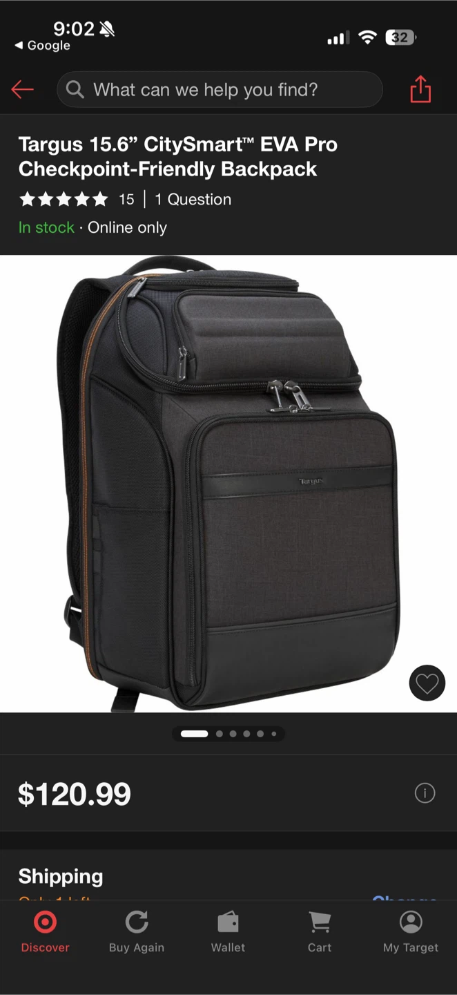 New - Targus Backpack - photo 2