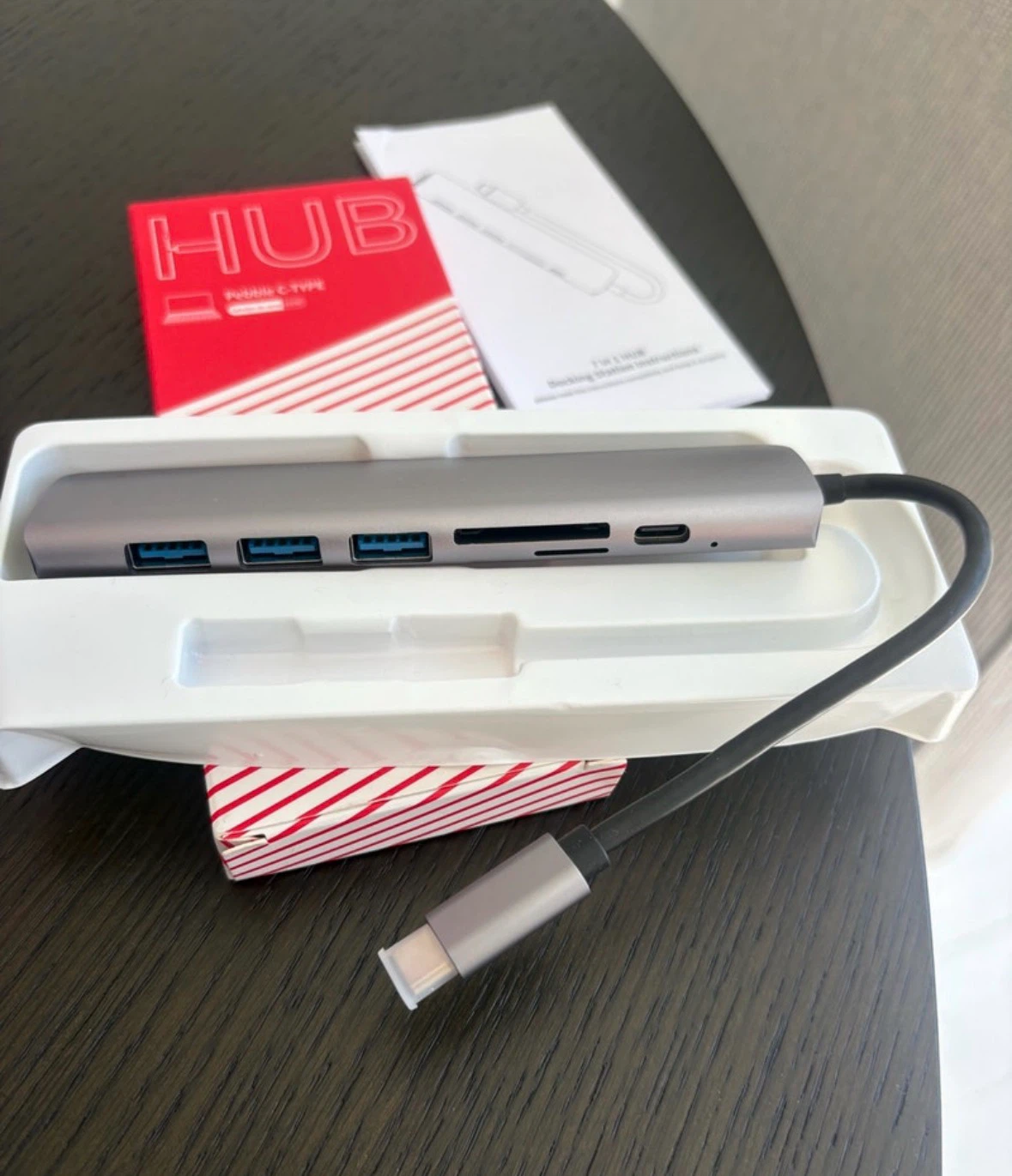 WALNEW USB-C Multiport Hub 7-in-1 - photo 2