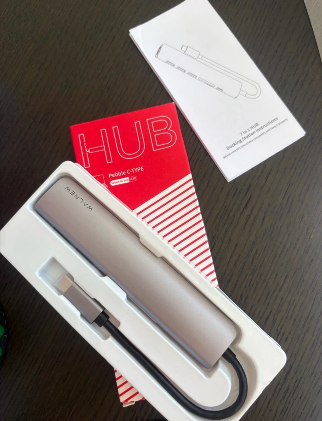 WALNEW USB-C Multiport Hub 7-in-1 - photo 3