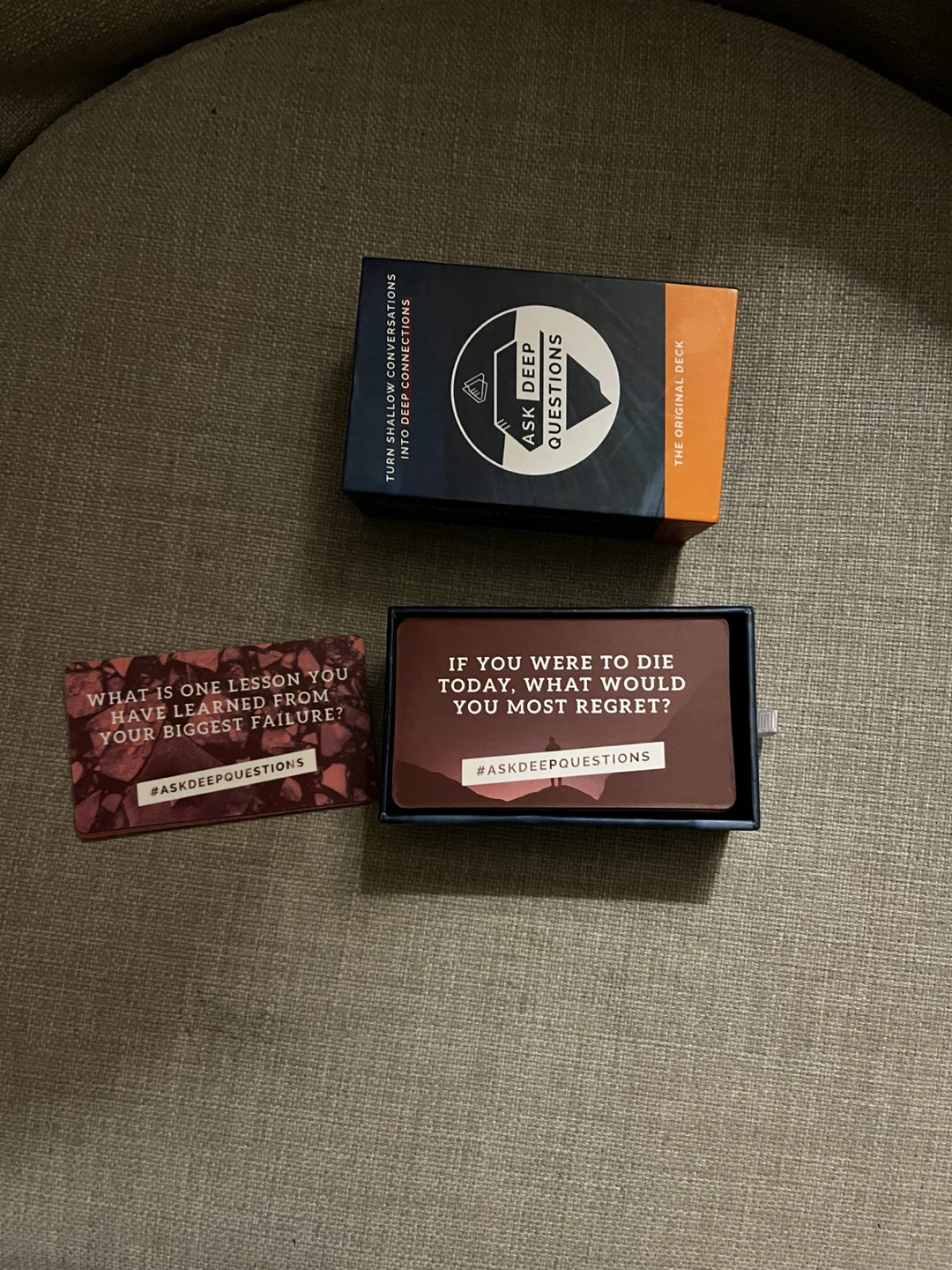 Ask Deep Questions - The Original Deck Conversation Starters - photo 3