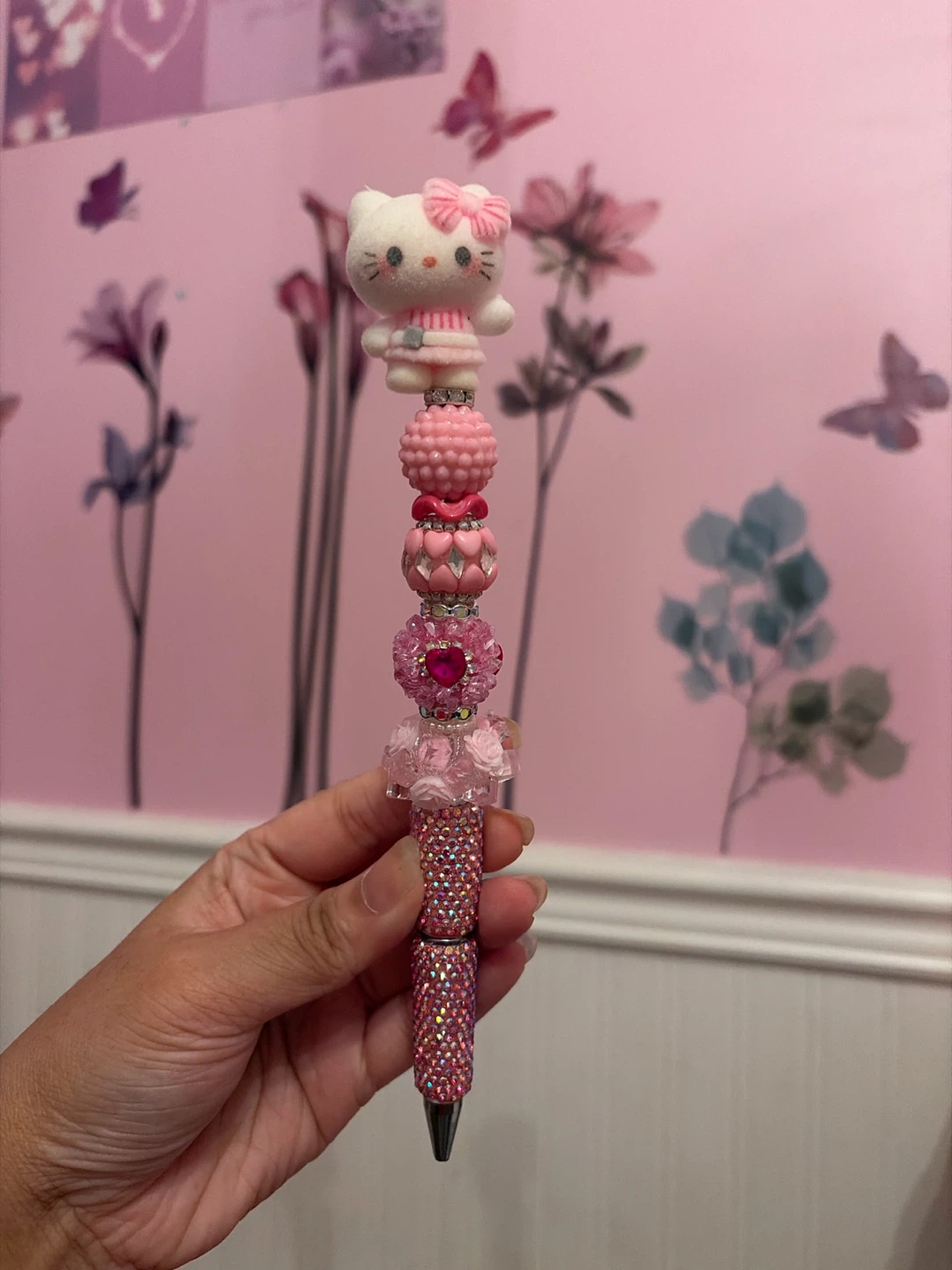 Hello Kitty Pink Bling Pen - photo 2