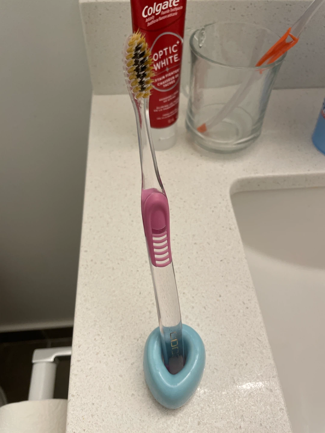 Light Blue Toothbrush Holder - photo 3