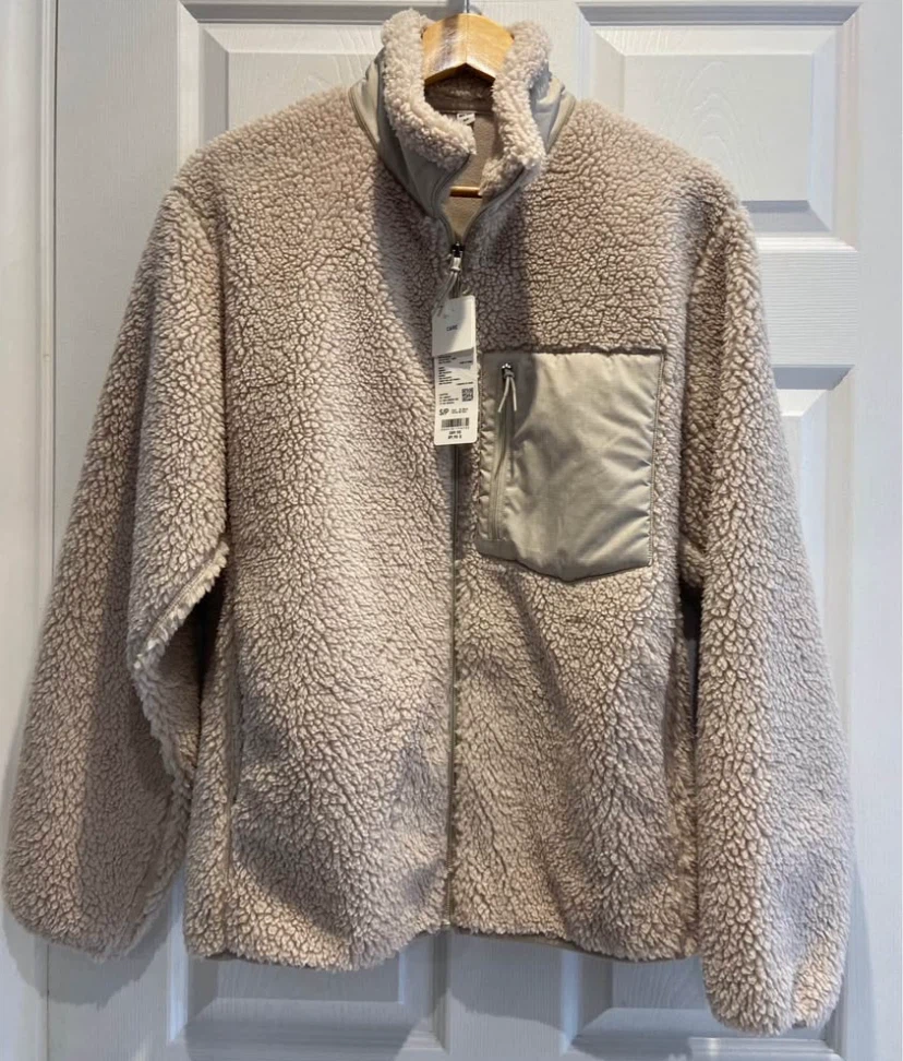 Uniqlo NEW Serpa Lined Jacket - Small Beige - photo 2