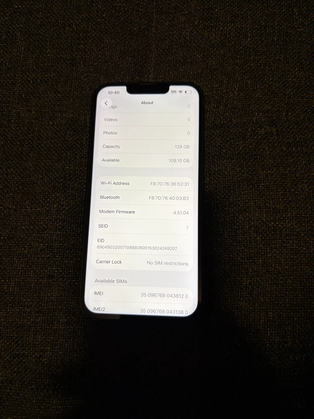 Apple iPhone 14 - 128GB - Midnight - photo 2