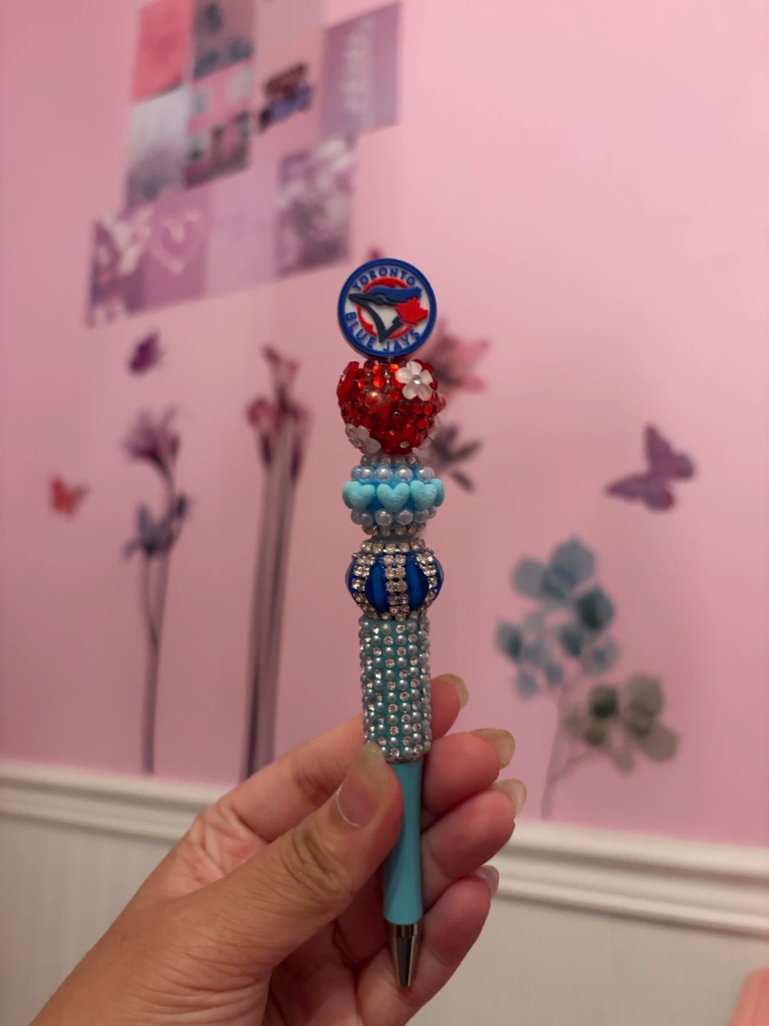 Toronto Blue Jays Beaded Pen