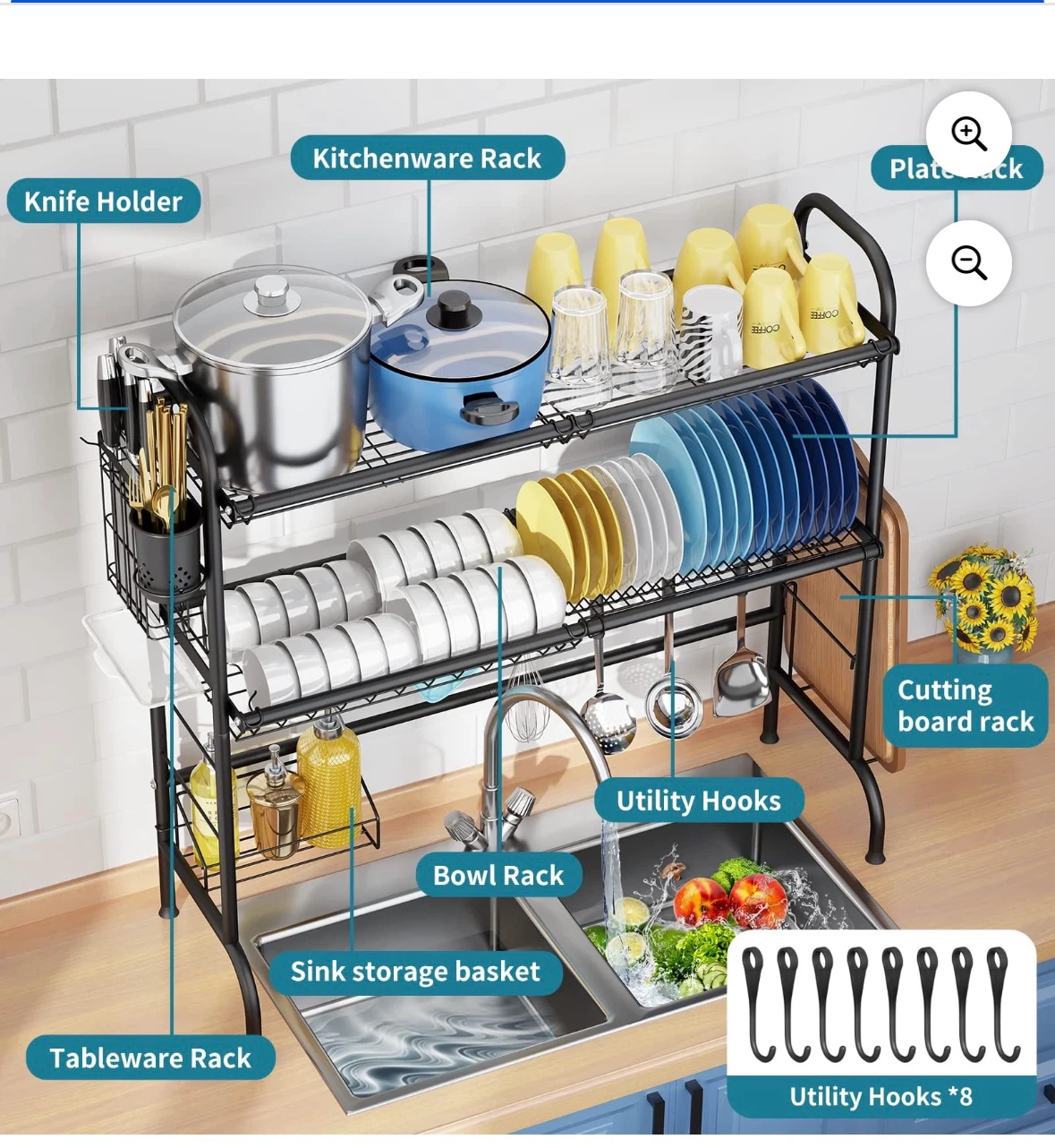 Stainless Steel Dish Rack - photo 2