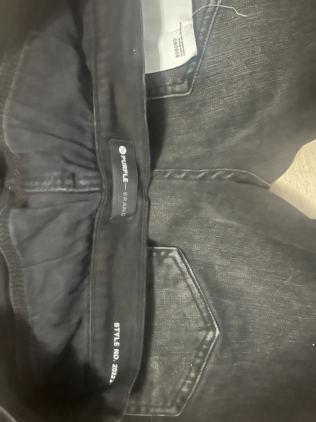 Purple Brand Black Slim Fit Jeans Waist 34 - photo 4