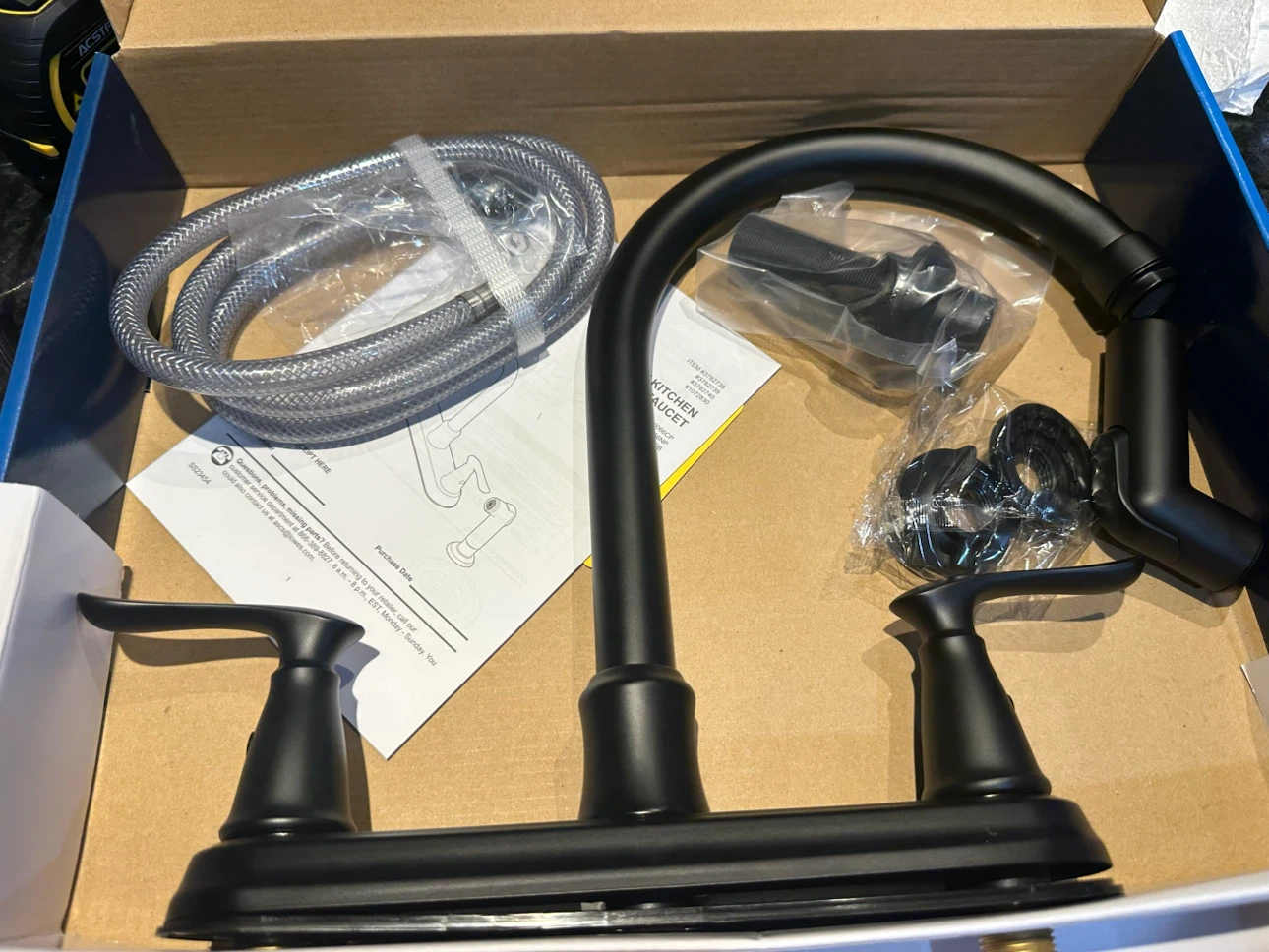 NEW Matte Black Kitchen Faucet - Project Source - photo 2