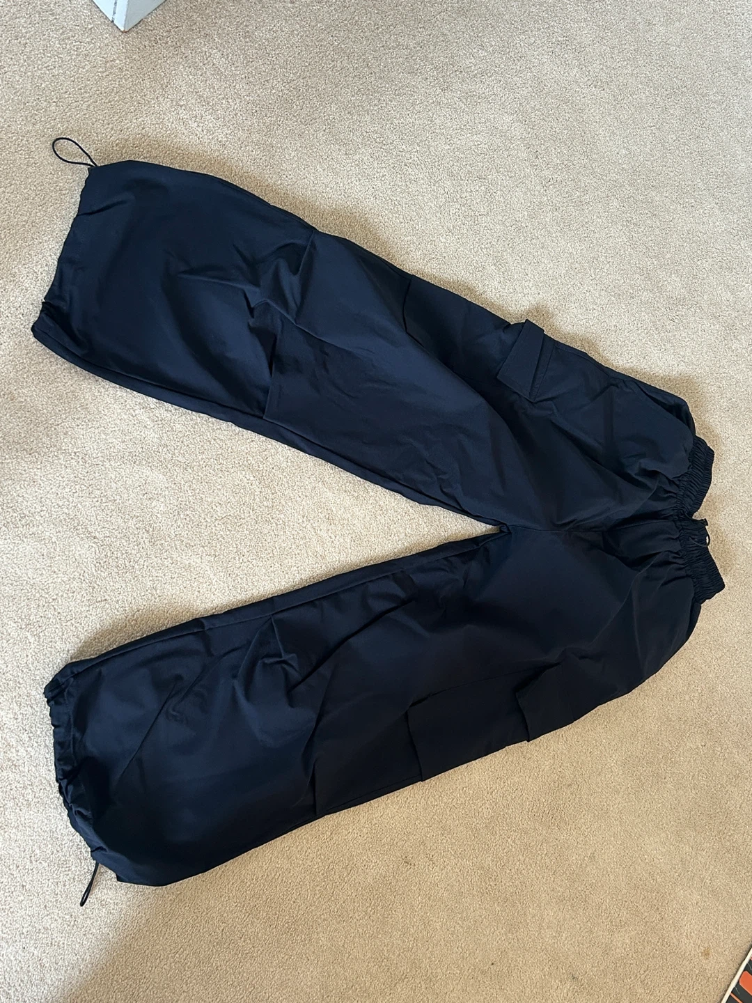 Navy Blue Cargo Pants