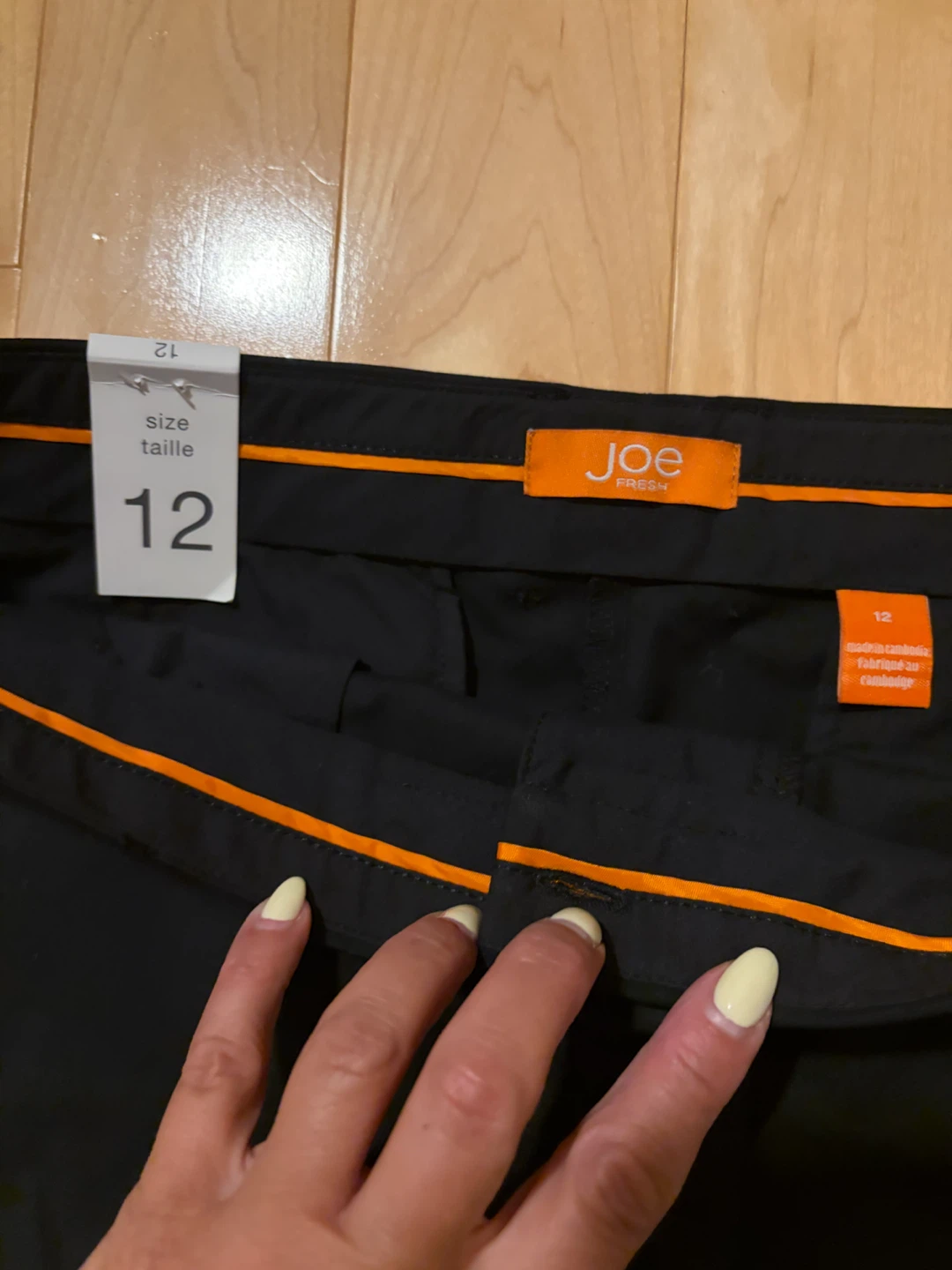 Joe Fresh Black Shorts Size 12 - photo 2