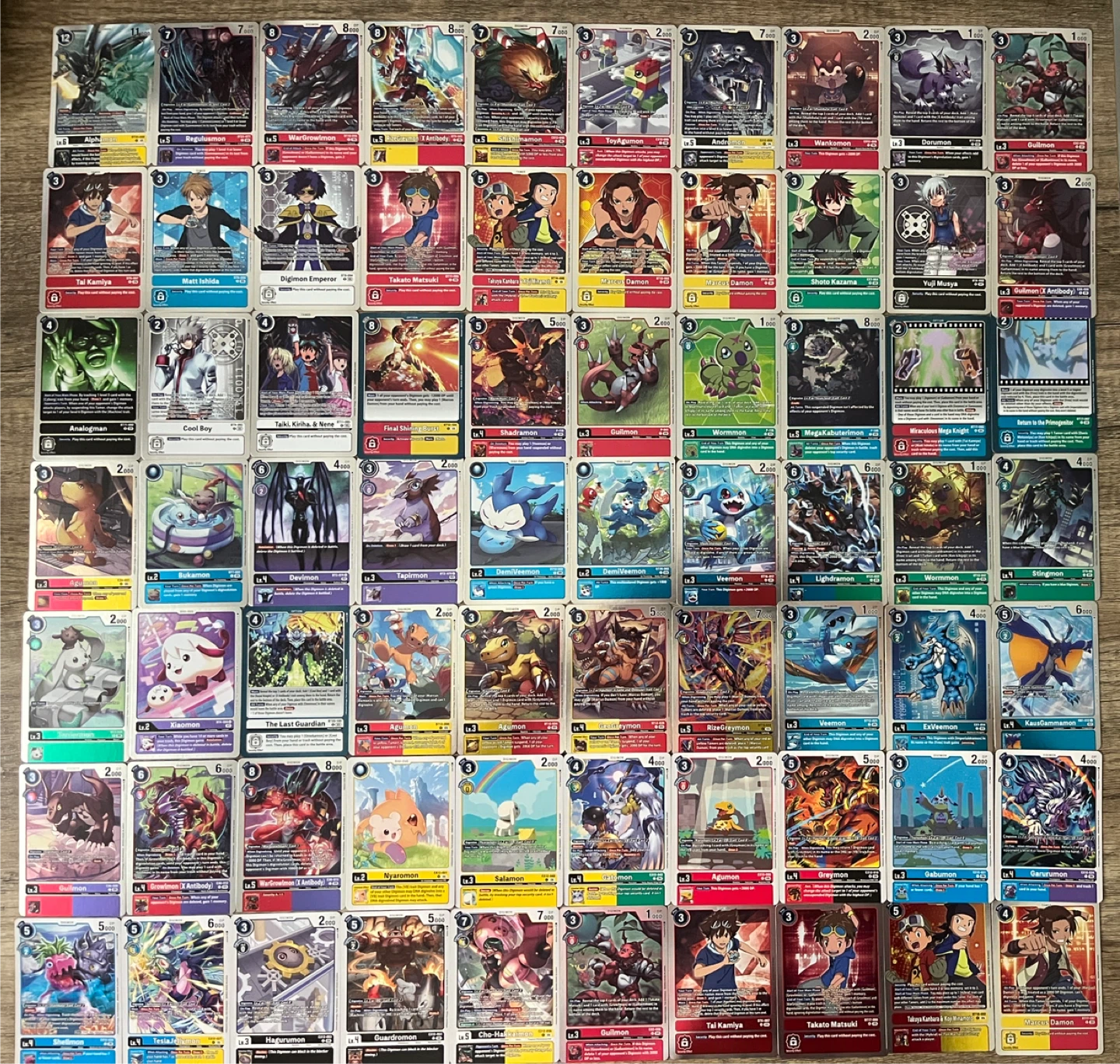 A Lot of Digimon Cards (90+)