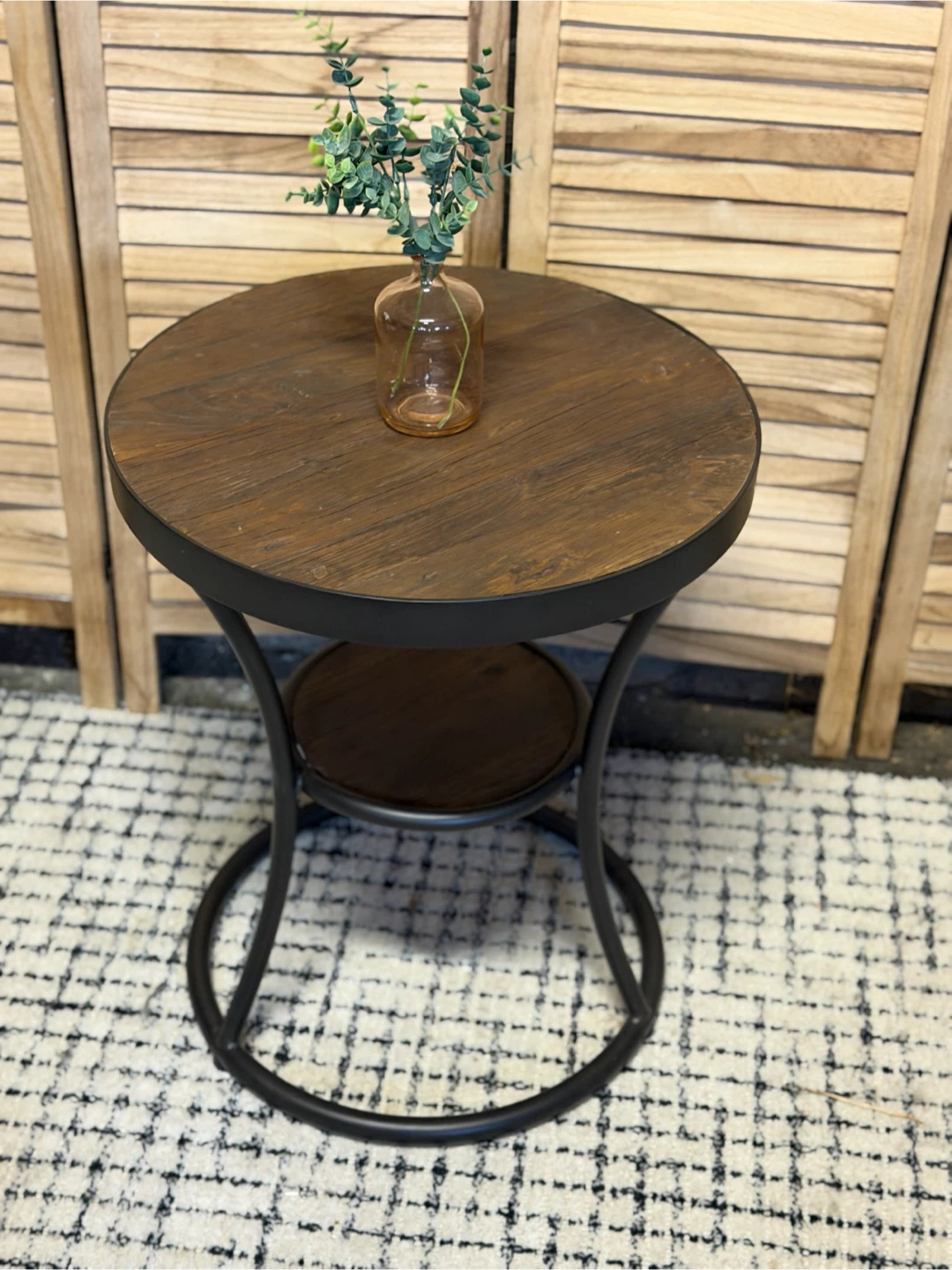 Pottery Barn Wood End Table - photo 3