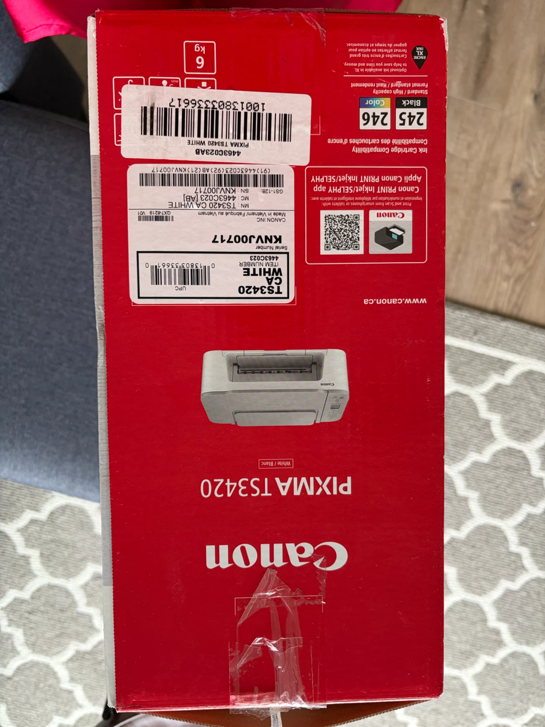 Canon PIXMA TS3420 Wireless Printer - photo 2