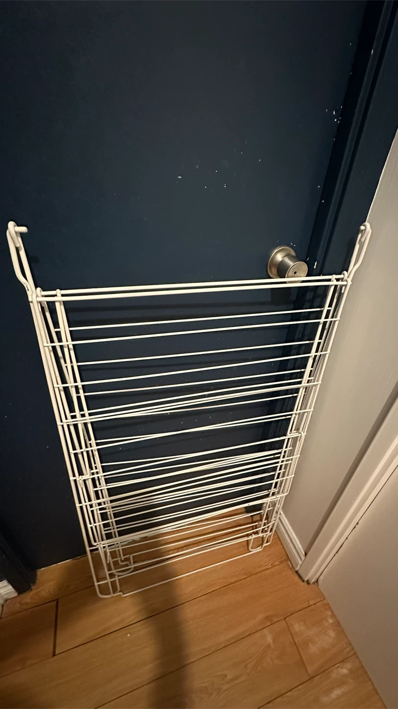 White Foldable Drying Rack