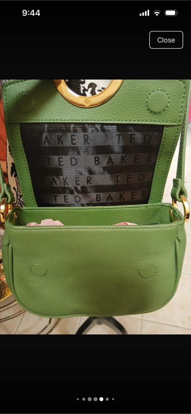 Ted Baker Green Leather Shoulder Bag - photo 2