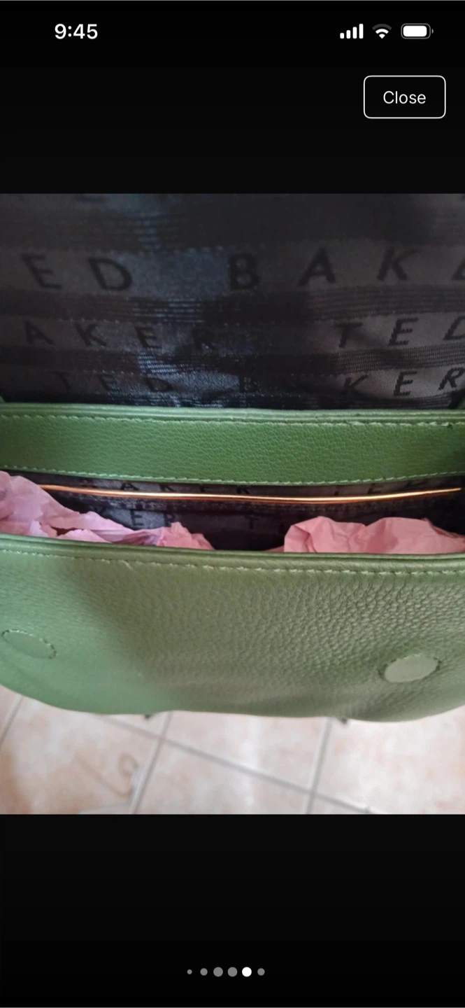 Ted Baker Green Leather Shoulder Bag - photo 3