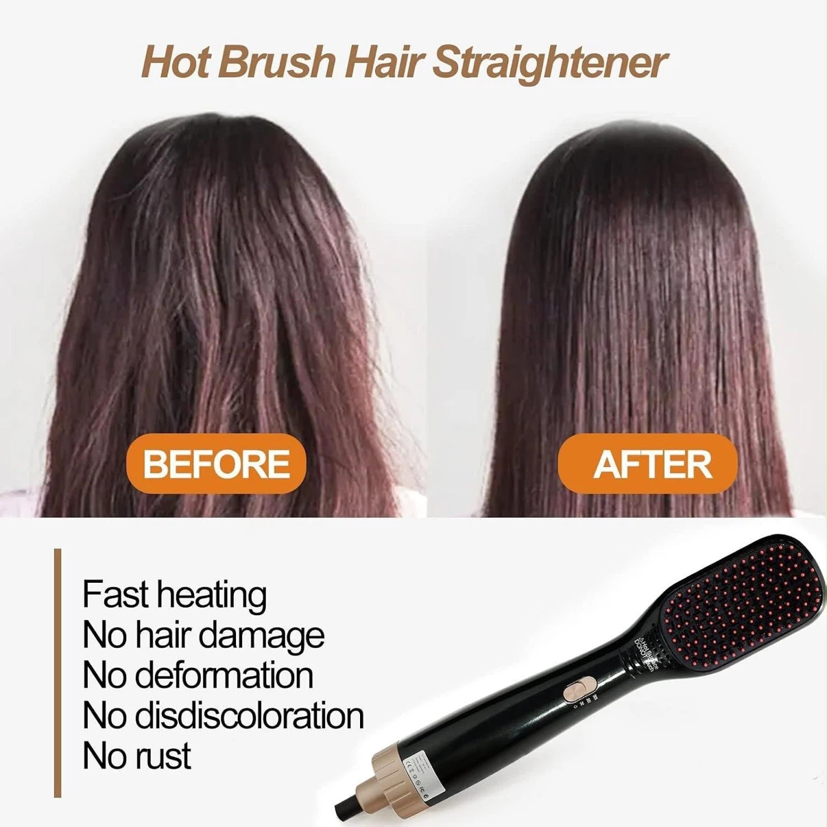 Hot Brush Hair Straightener - photo 4