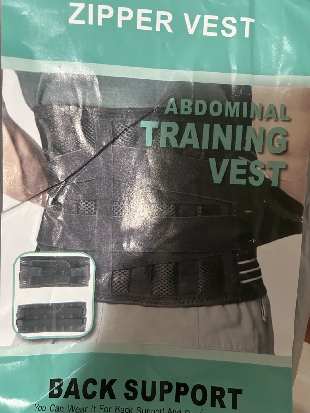 Abdominal Training Vest Back Support