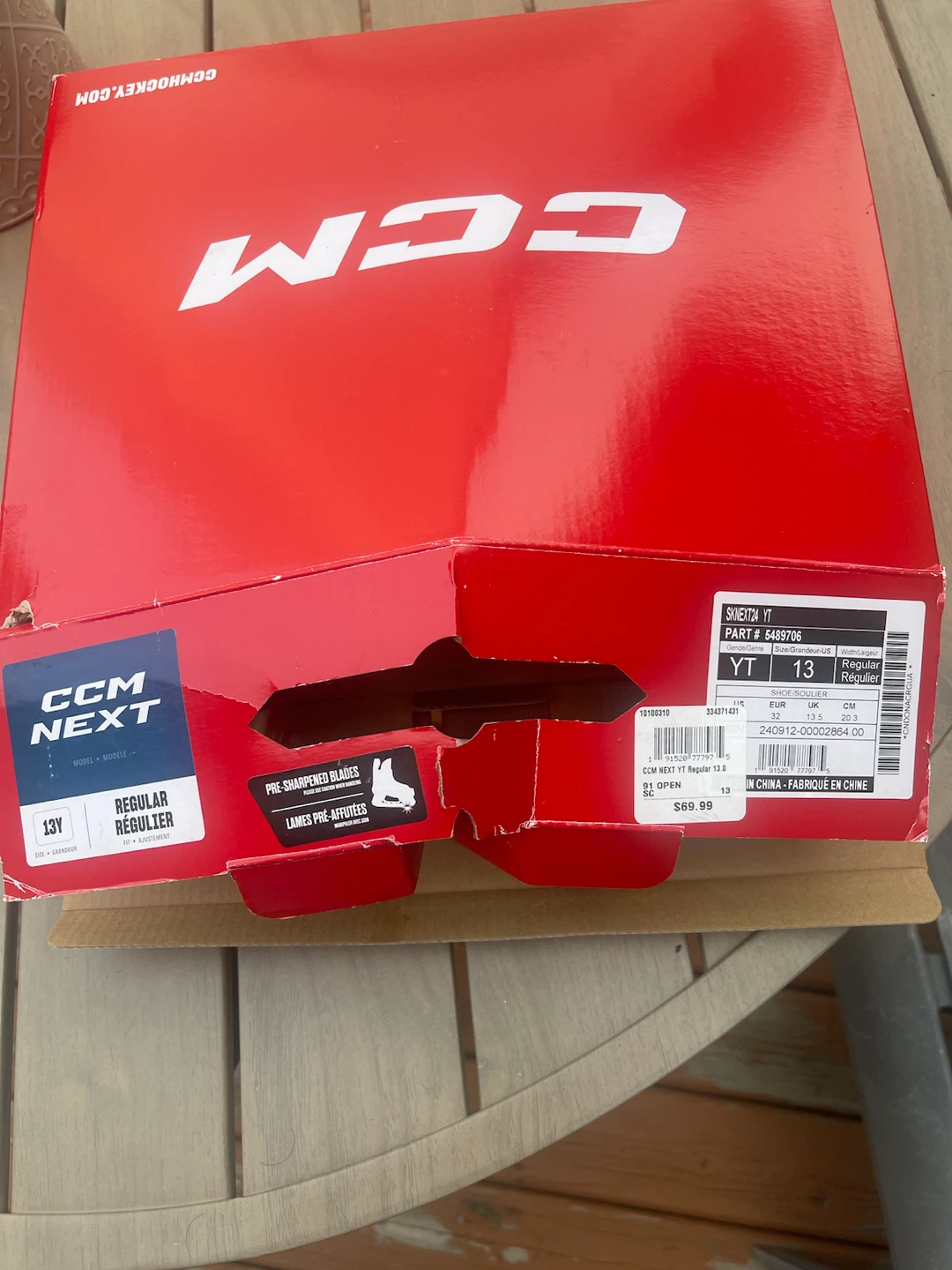 CCM Next Youth Ice Skates - photo 2