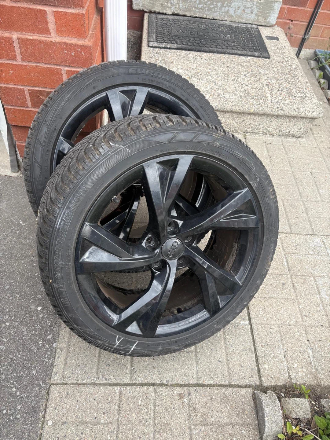 Audi Winter Tires and Rims Set - photo 2