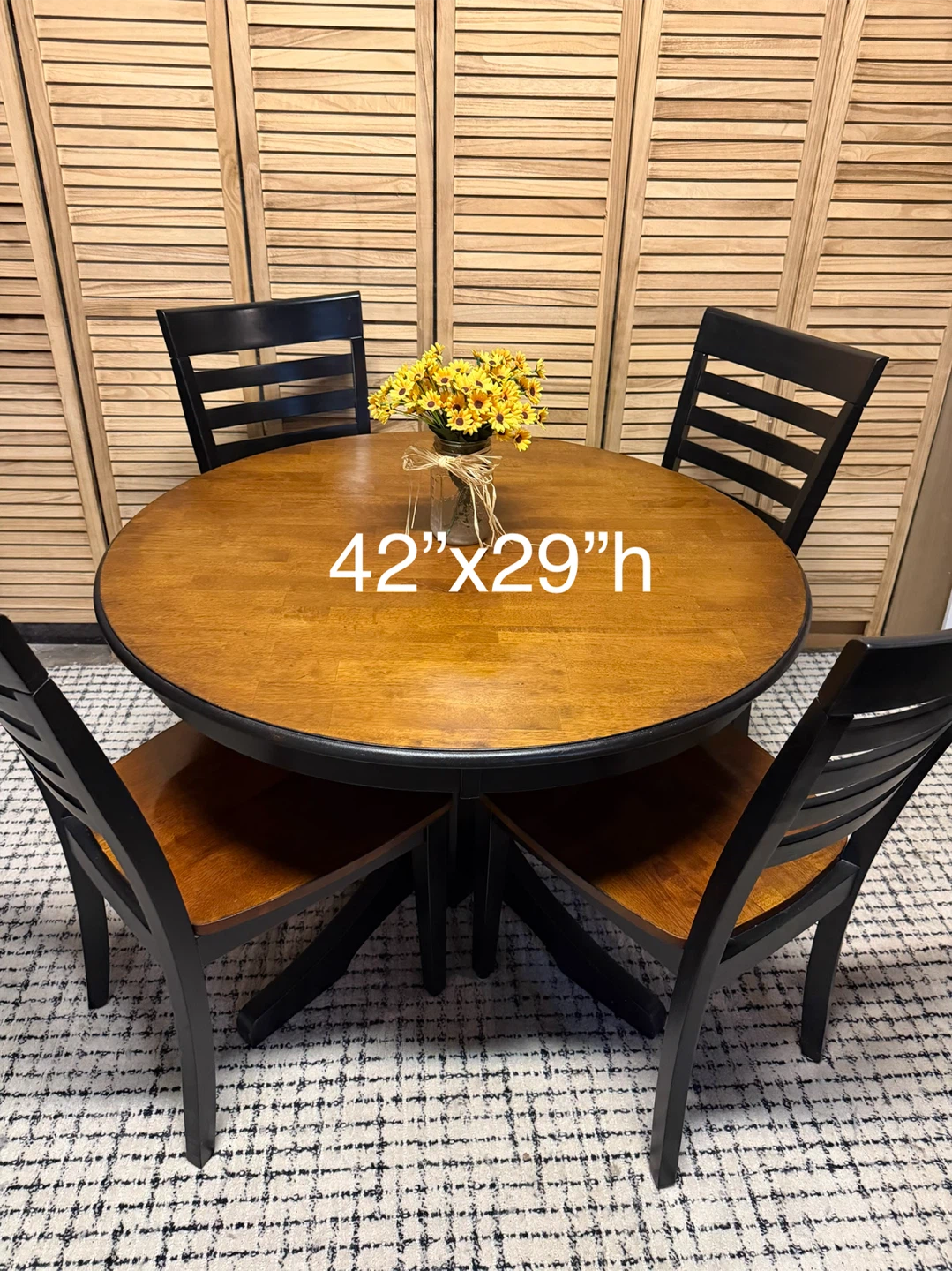 Dining Table with Chairs - photo 4