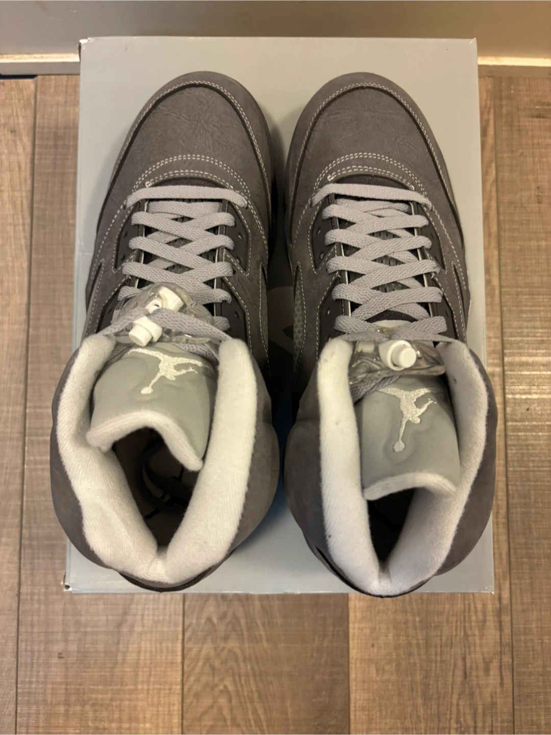 Jordan 5 Retro Wolf Grey size 11 - photo 2