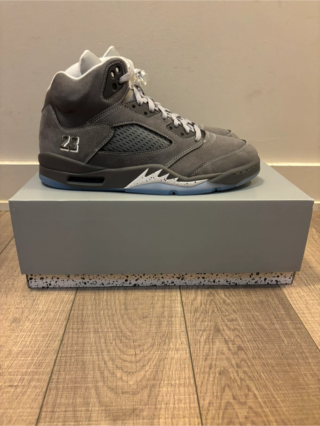 Jordan 5 Retro Wolf Grey size 11 - photo 4