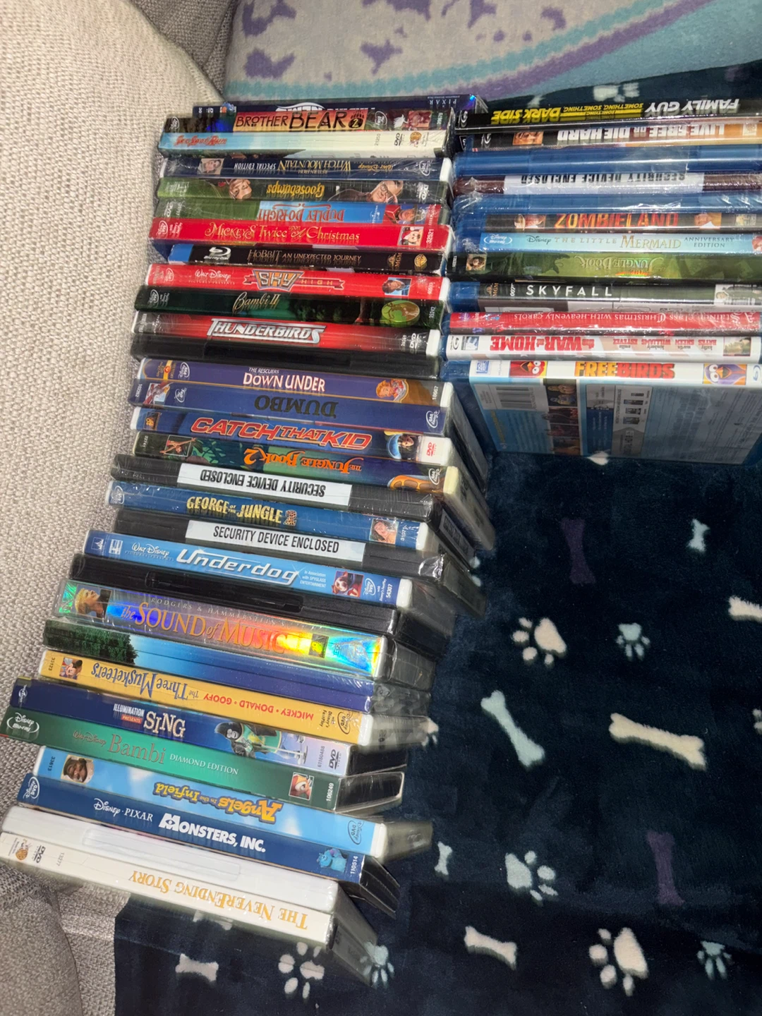43 DVD : DISNEY and  FILMS