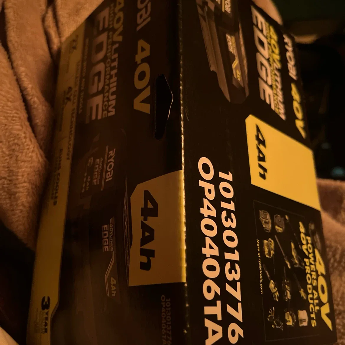 Ryobi 40V 4Ah Lithium High Performance EDGE Battery - photo 5