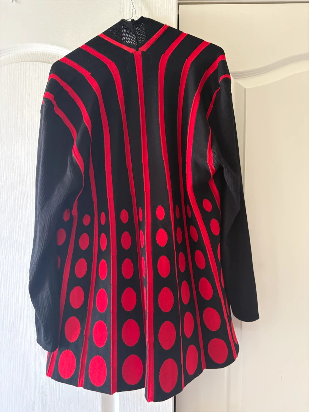 Black and Red Striped Cardigan - photo 4