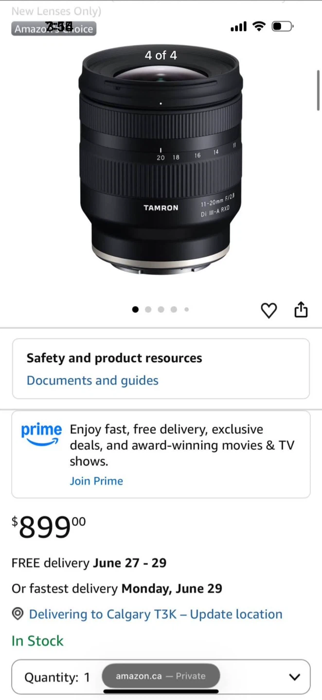 TAMRON 11-20MM F/2.8 for Sony E APS-C Mirrorless Cameras - photo 3