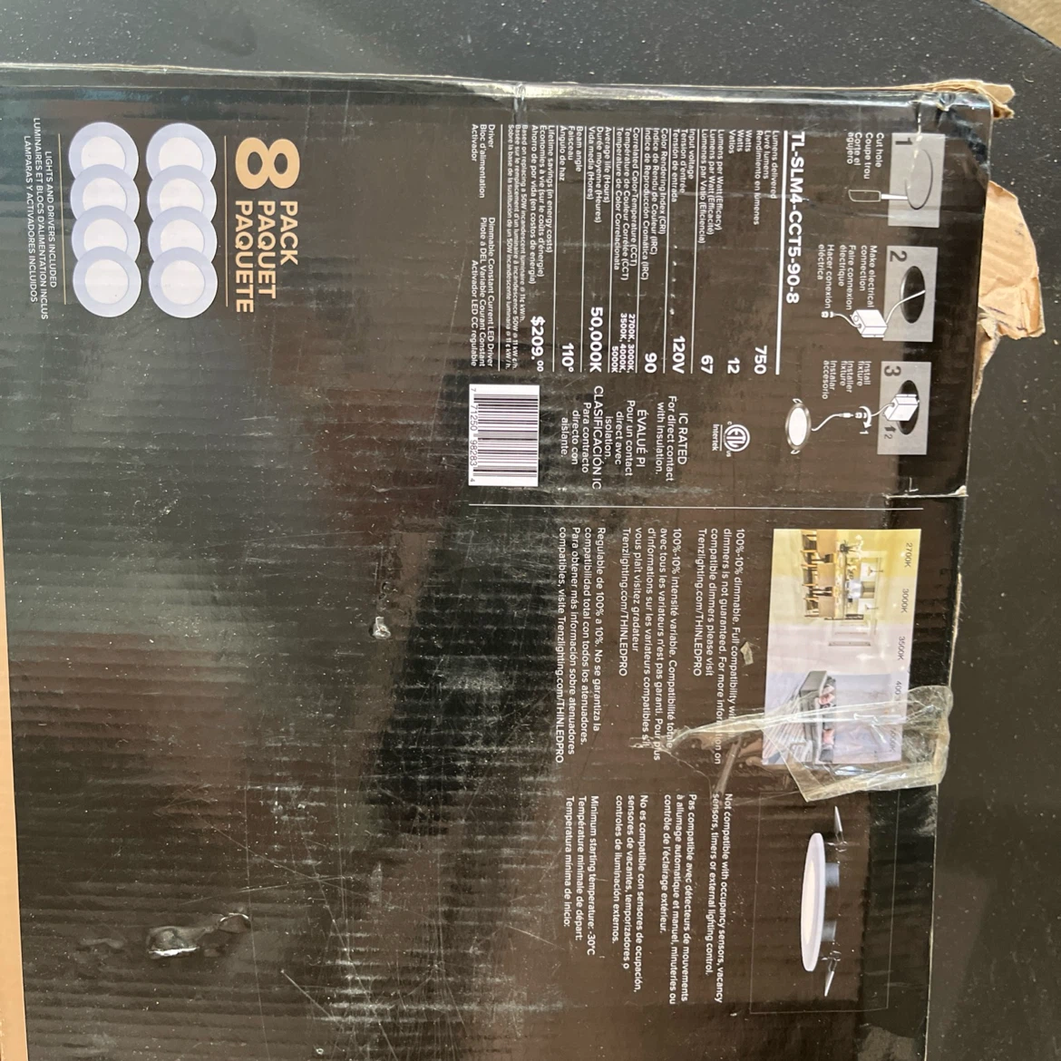 Renz ThinLED Pro LED Light Fixtures (8 Pack) - photo 3