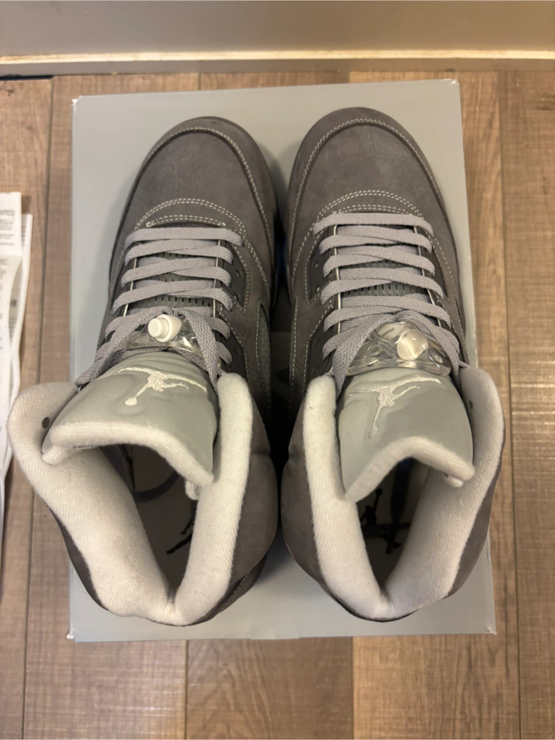 Jordan 5 Wolf Grey size 10.5 - photo 2