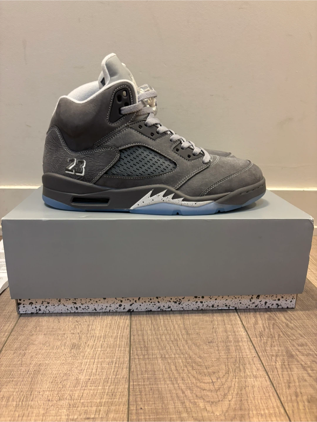Jordan 5 Wolf Grey size 10.5 - photo 4