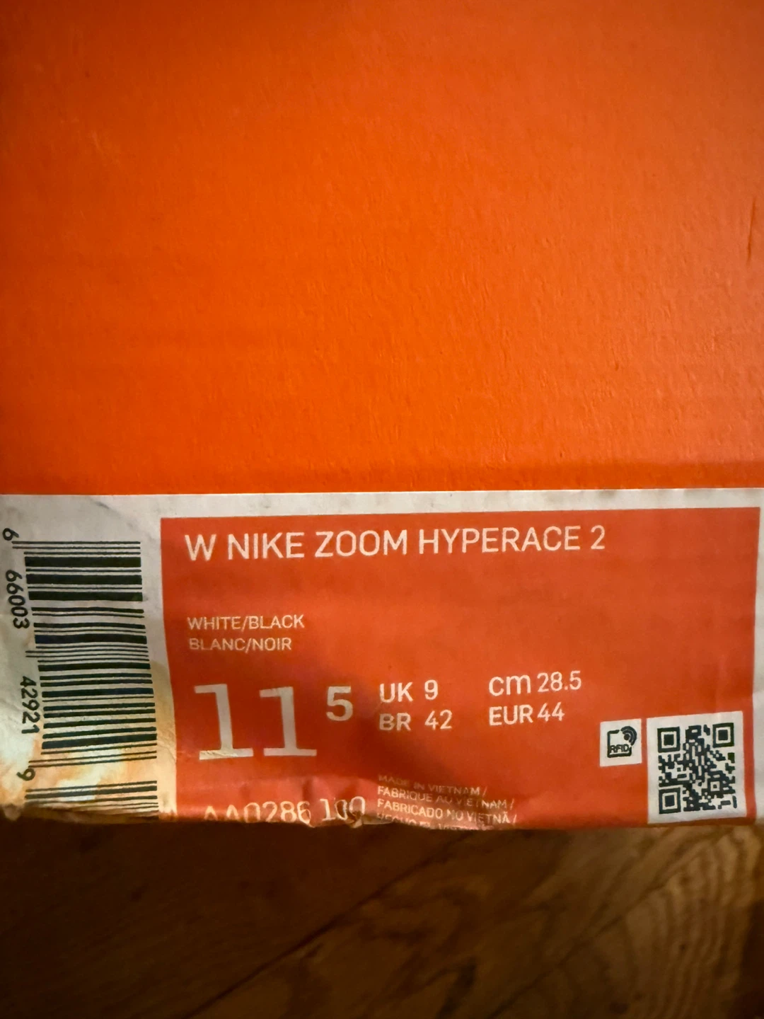 Nike Zoom Hyperace 2 Women's Volleyball Shoes SZ 11.5 White - photo 5