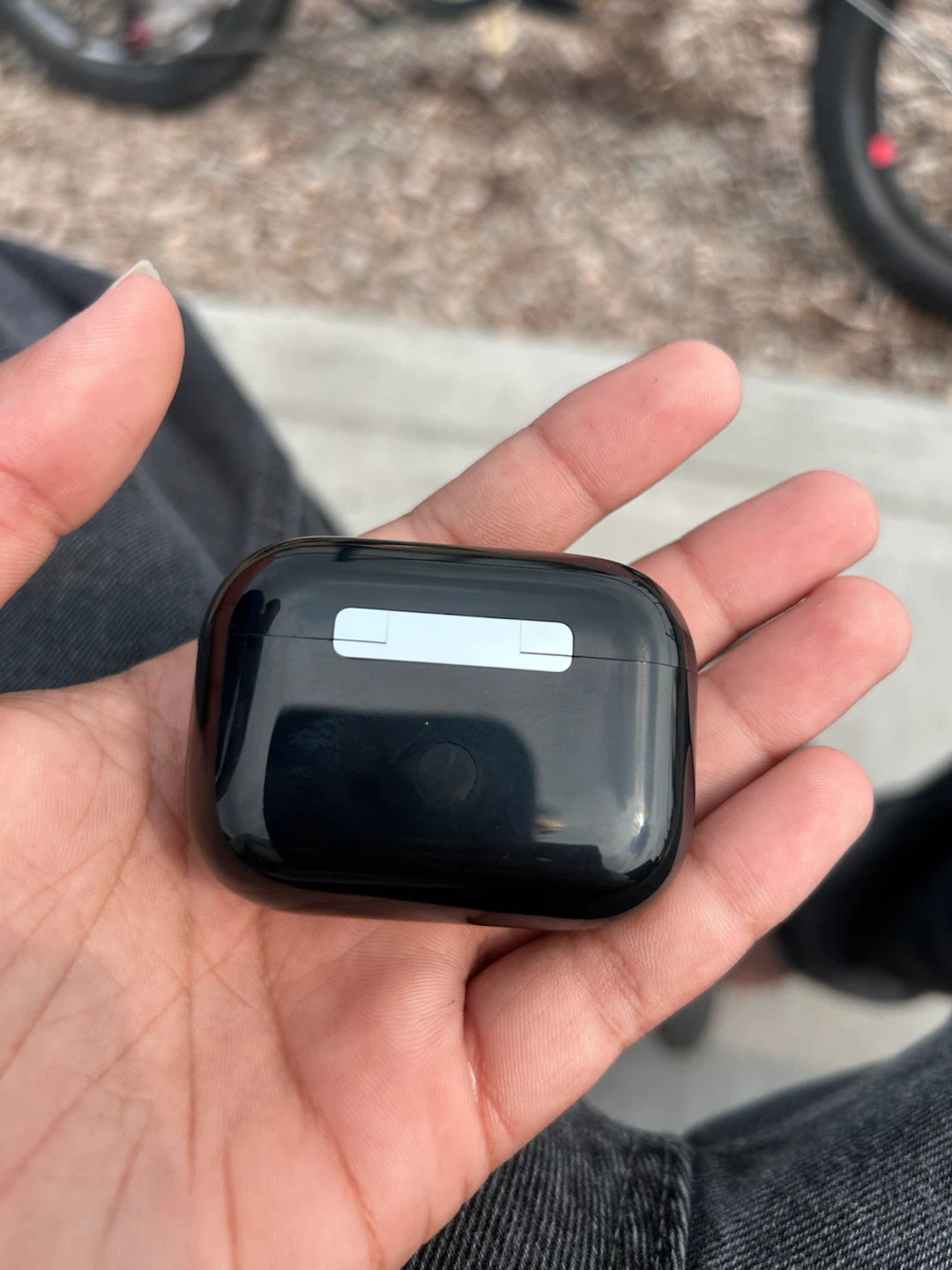 Black Wireless Earbuds with Charging Case - photo 3