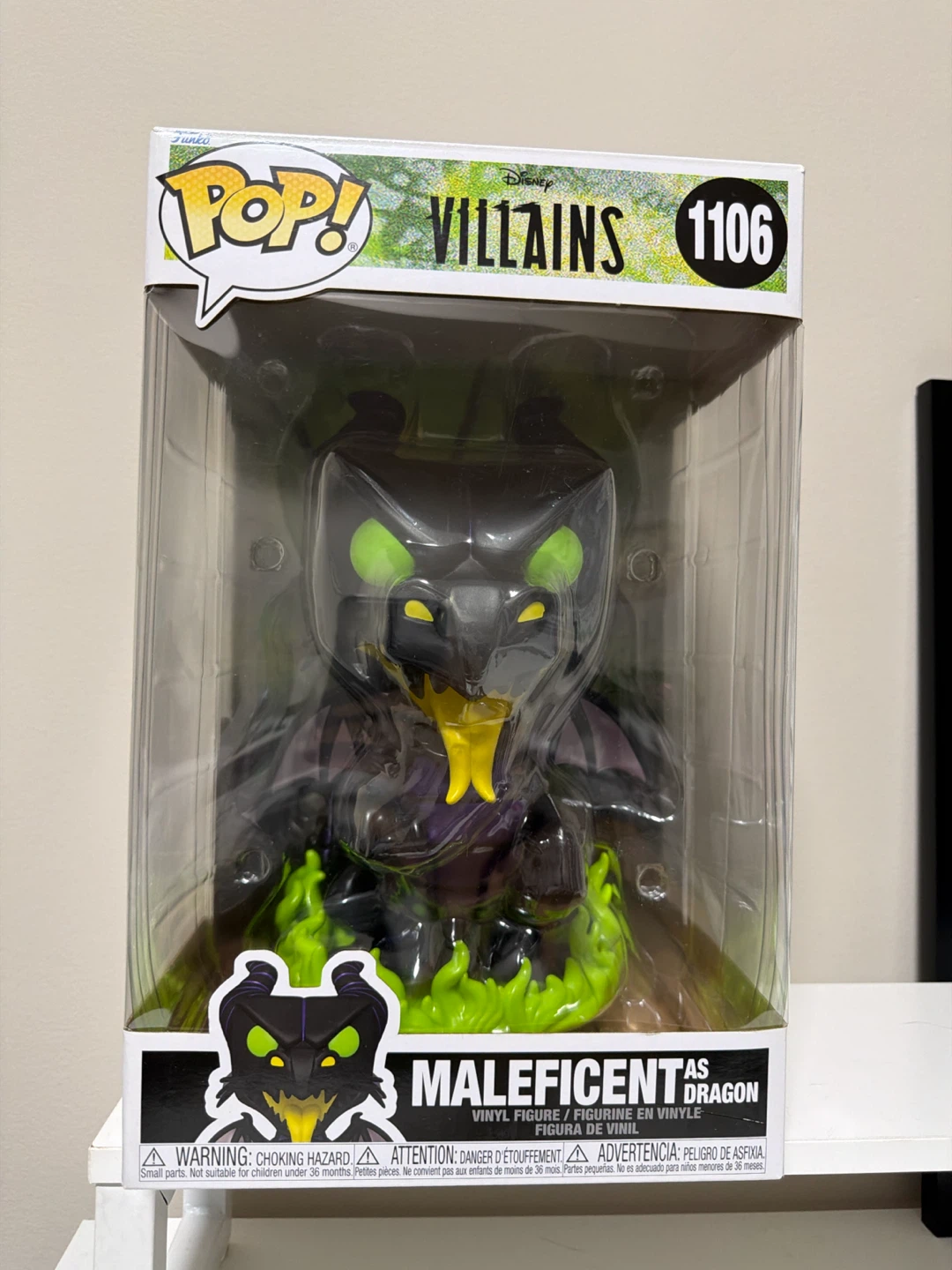 Jumbo Funko Pop- Maleficent Dragon 25cm with Box