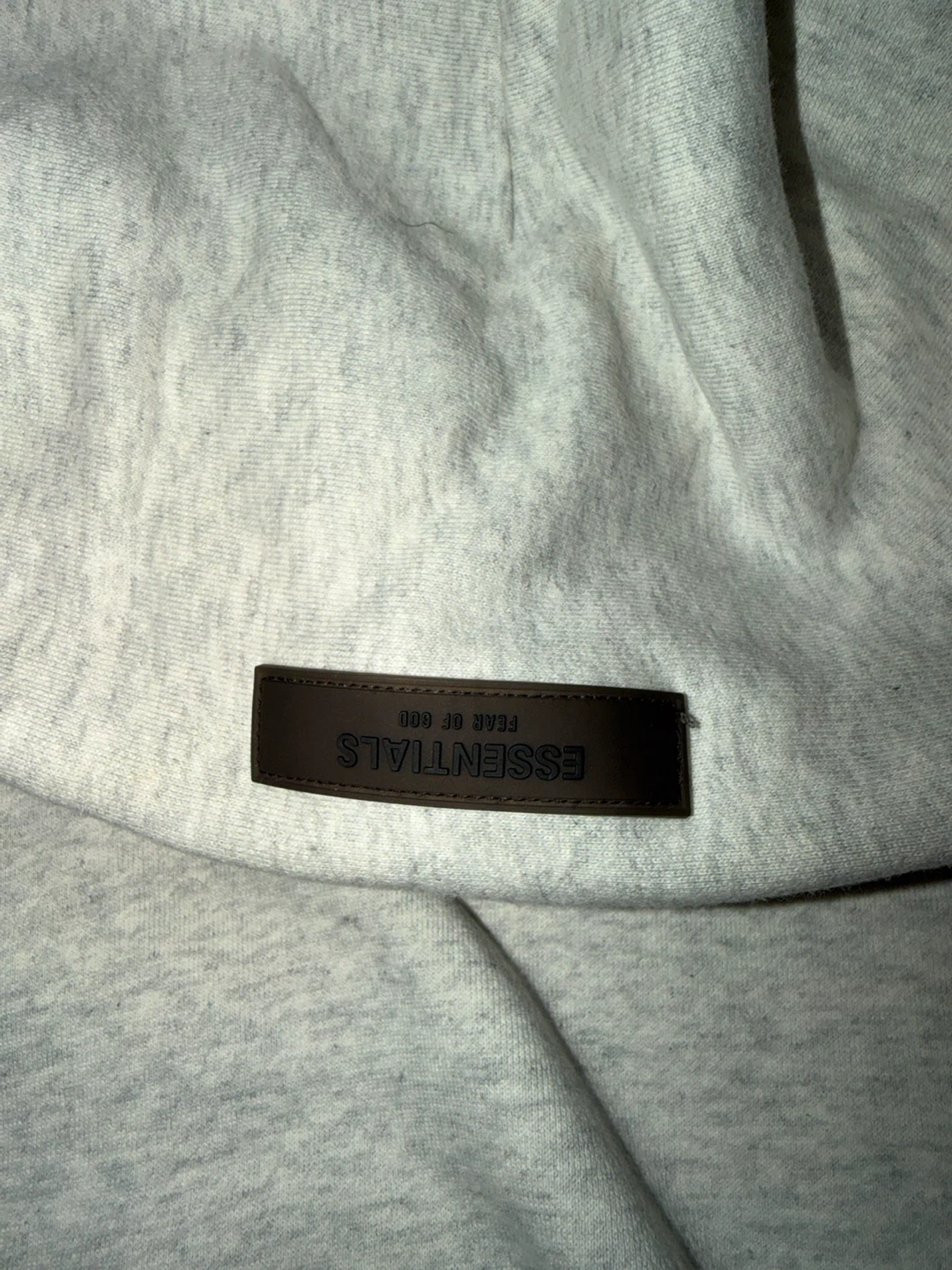 ESSENTIALS Fear of God Hoodie Light Grey Size L - photo 3
