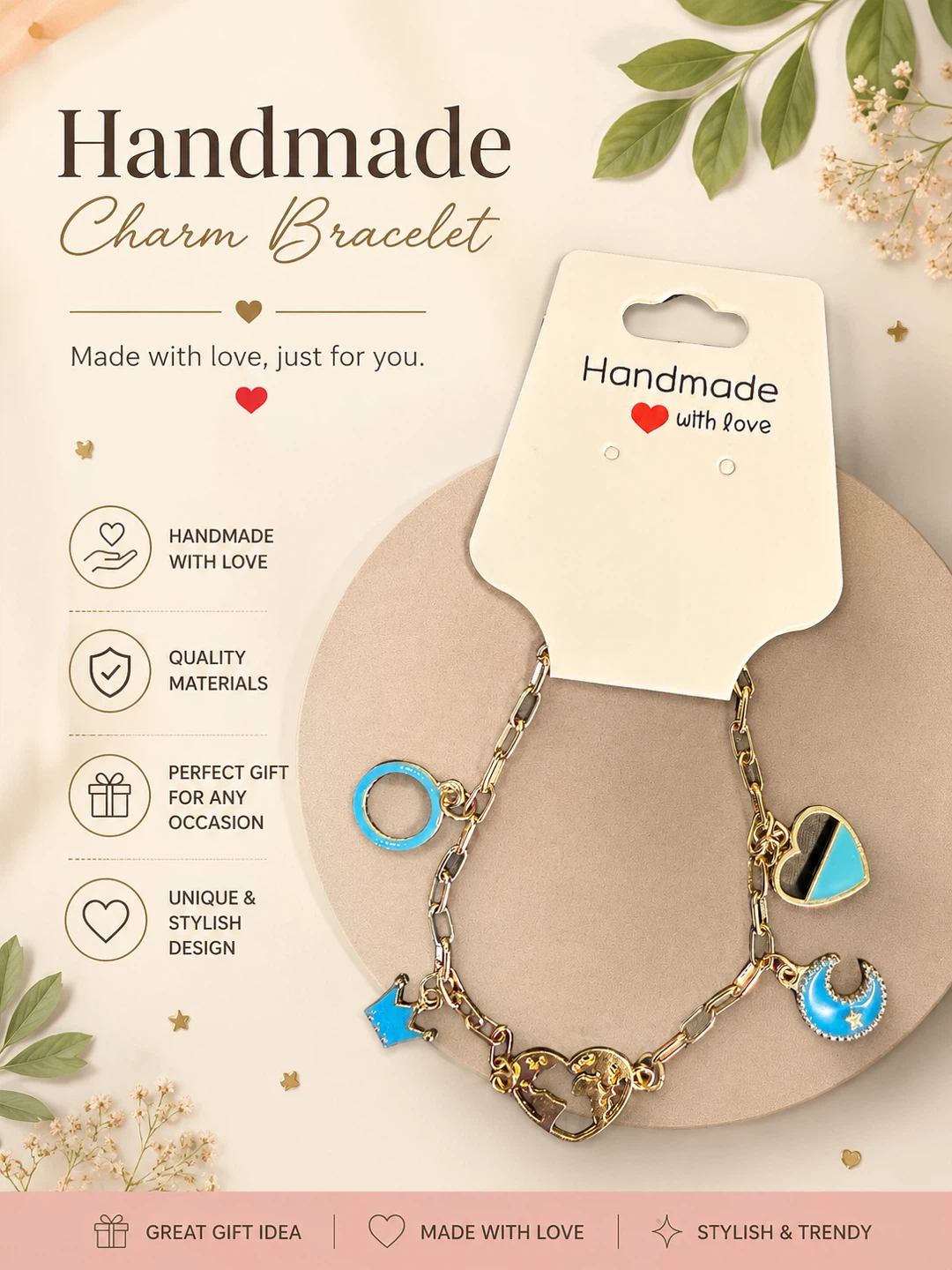 Handmade Charm Bracelet