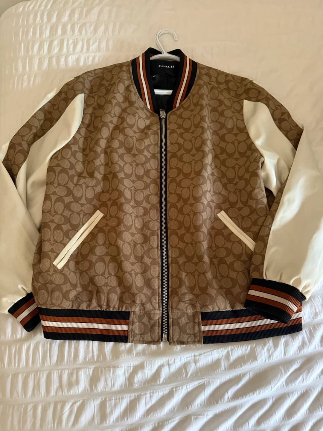 Coach Outlet signature souvenir jacket