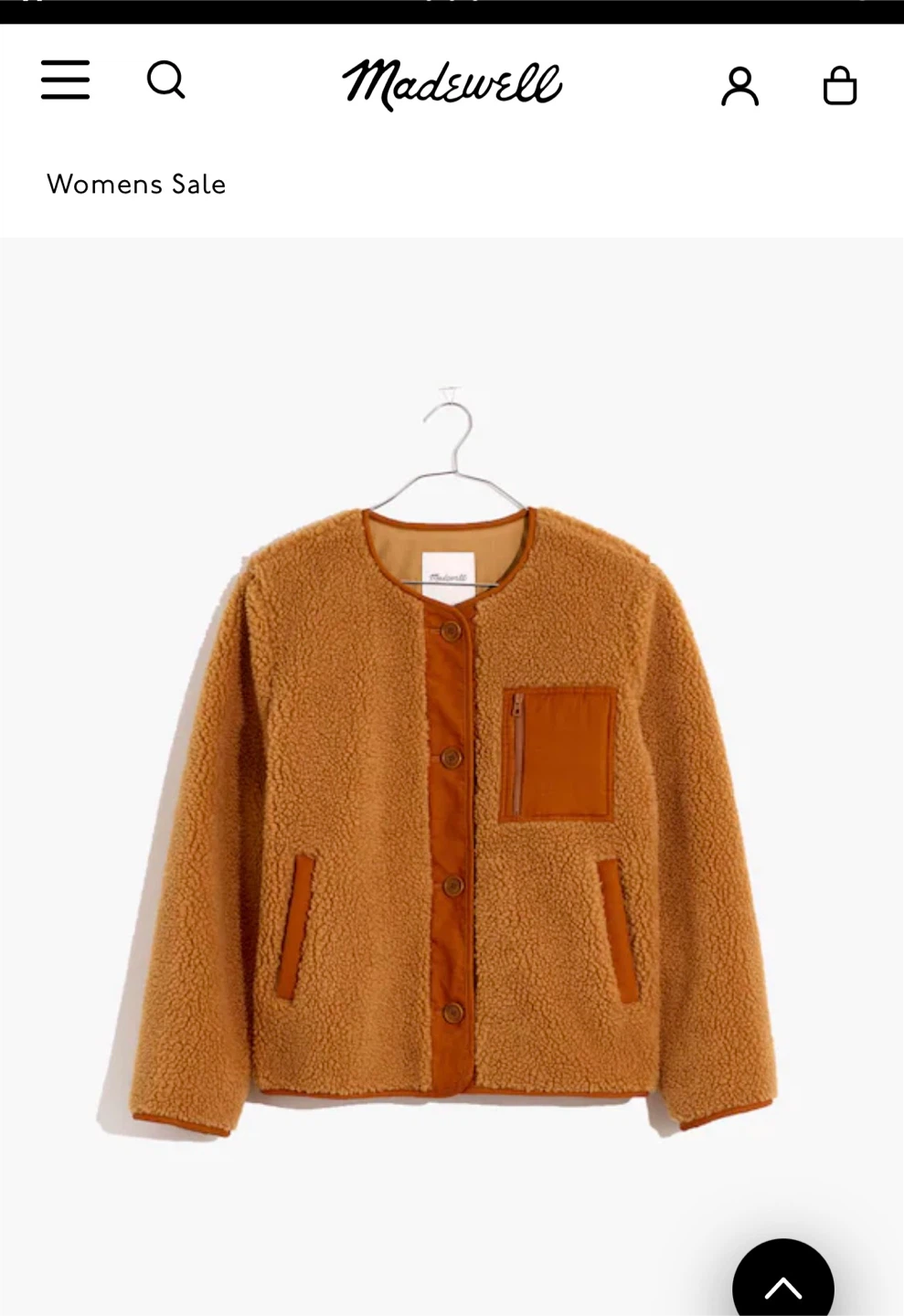 Madewell Fleece Jacket