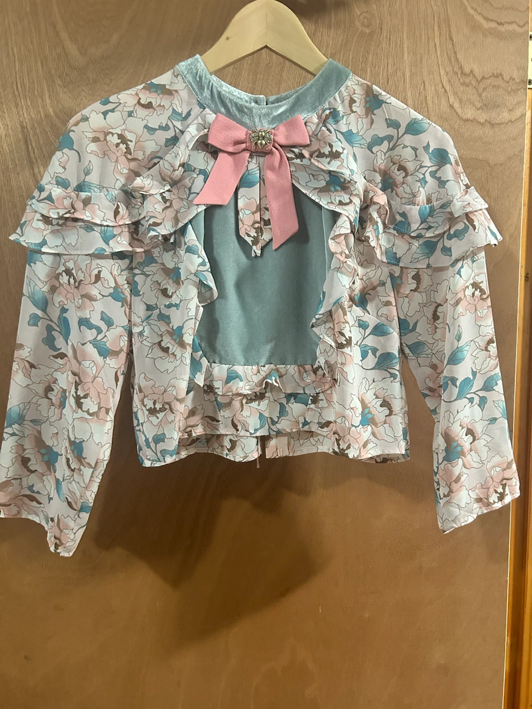 For Love & Lemons Floral Ruffle Blouse