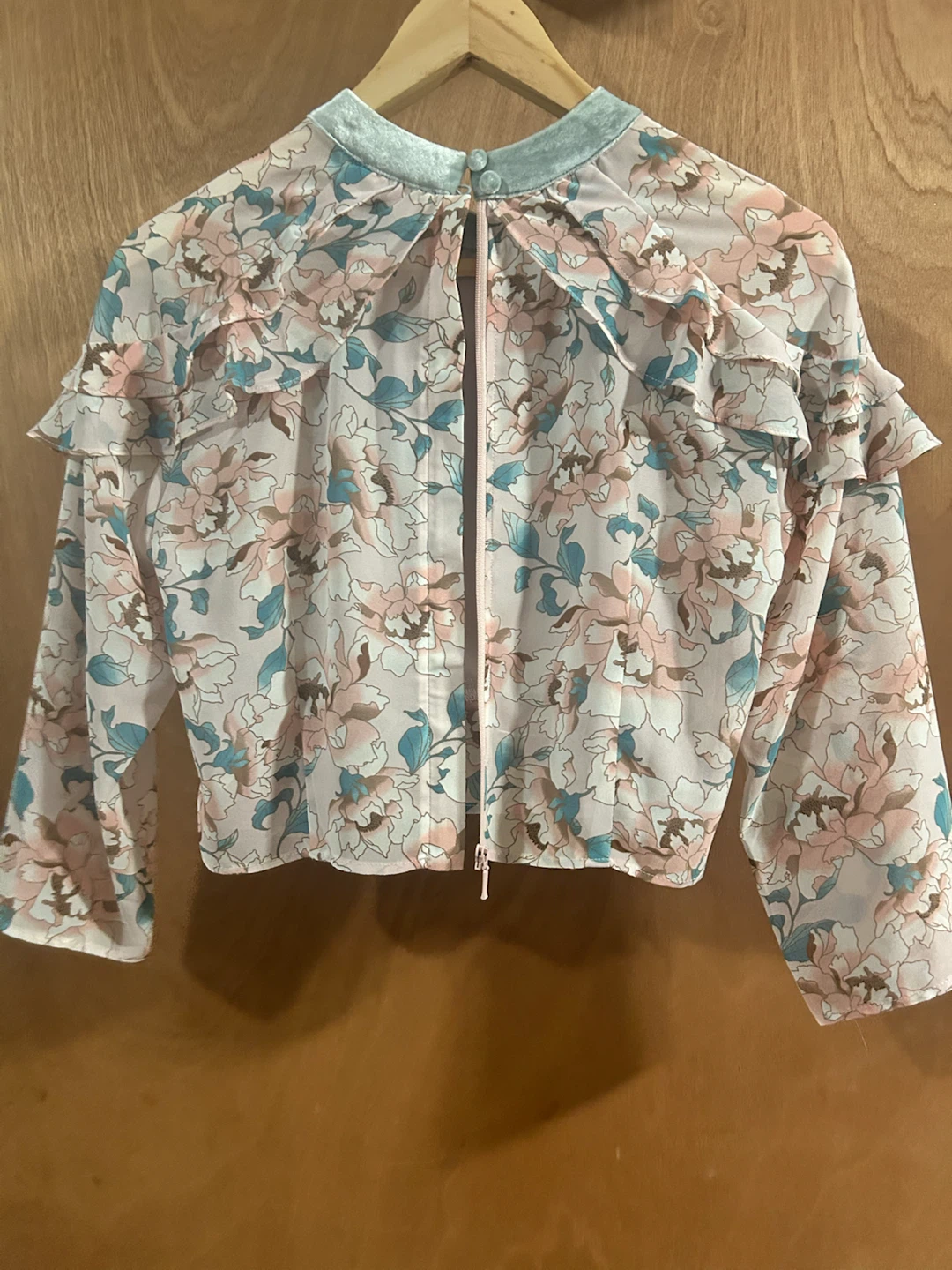 For Love & Lemons Floral Ruffle Blouse - photo 2