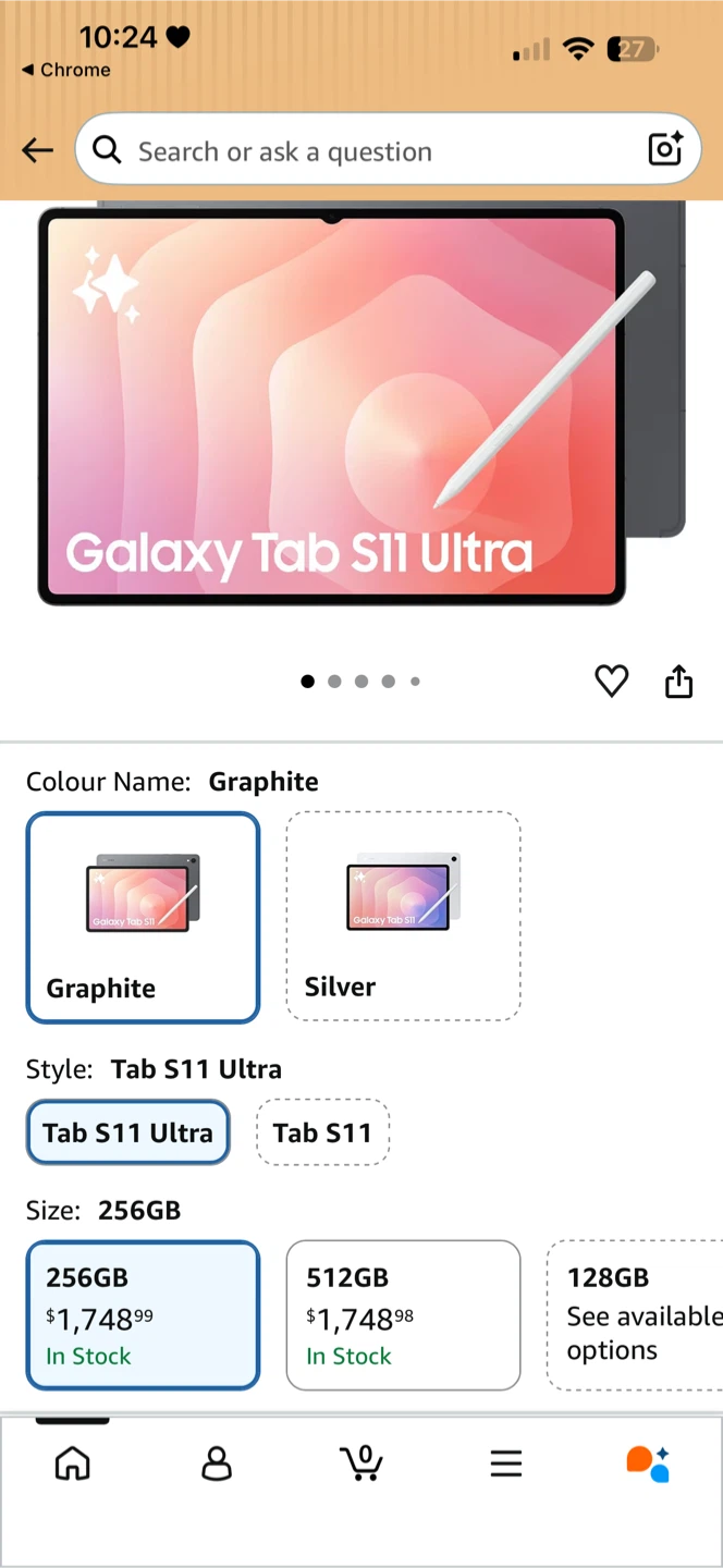 Samsung Galaxy Tab S11 Ultra Graphite 256GB