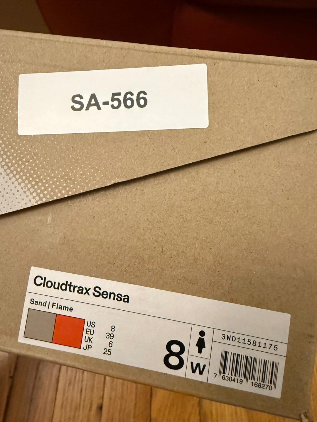 QC Cloud On Cloudtrax Sensa Sand | Flame Woman Hiking Boots sz 8 - photo 4