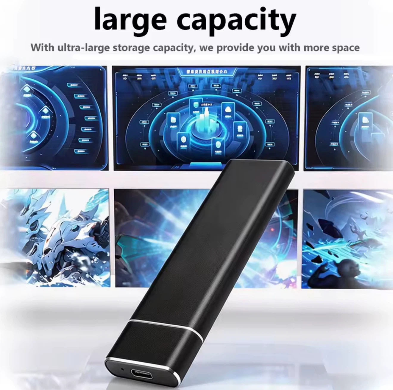 2TB Portable External SSD USB 3.1 - photo 2