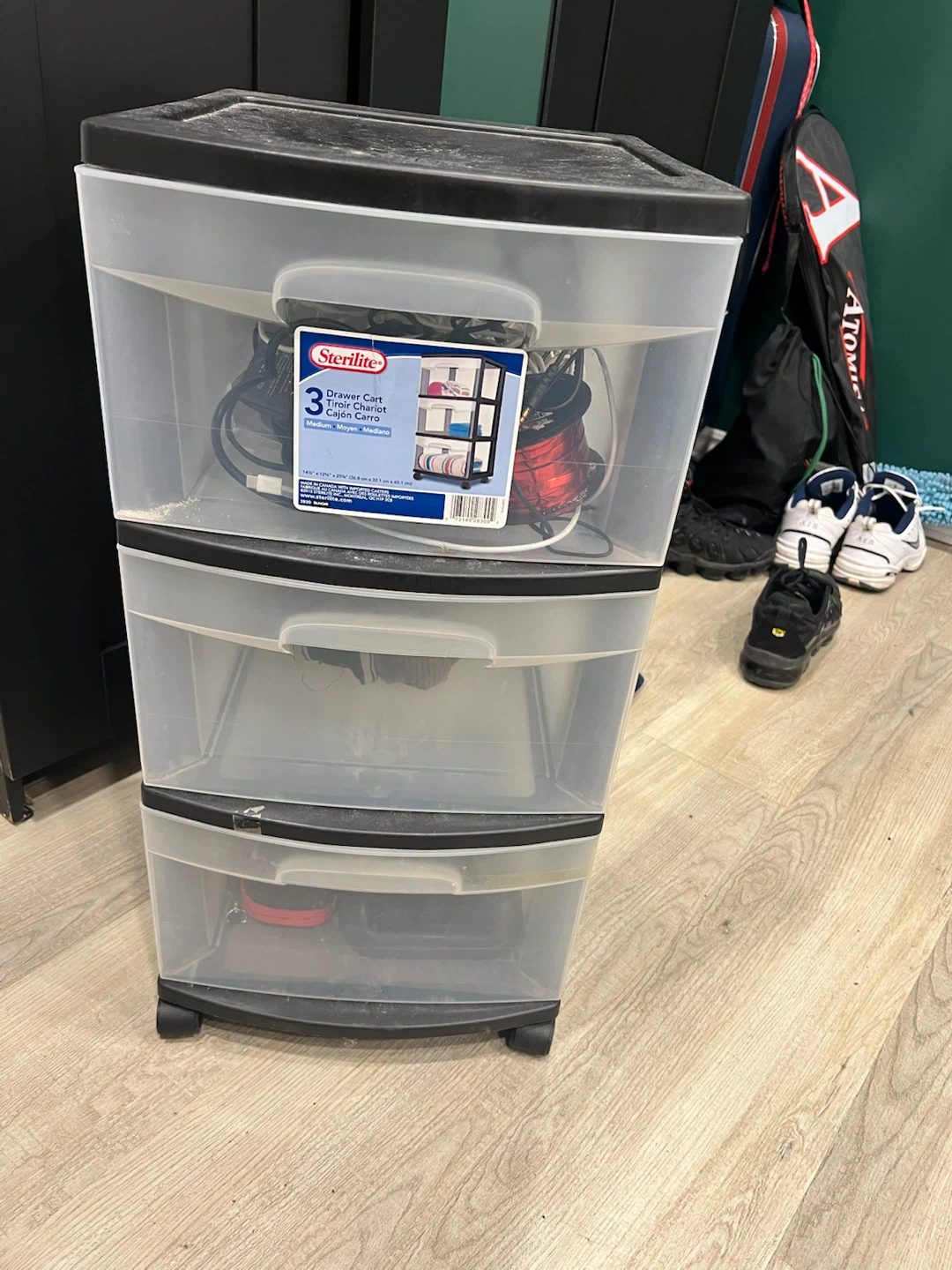 Sterilite 3 Drawer Cart - photo 2