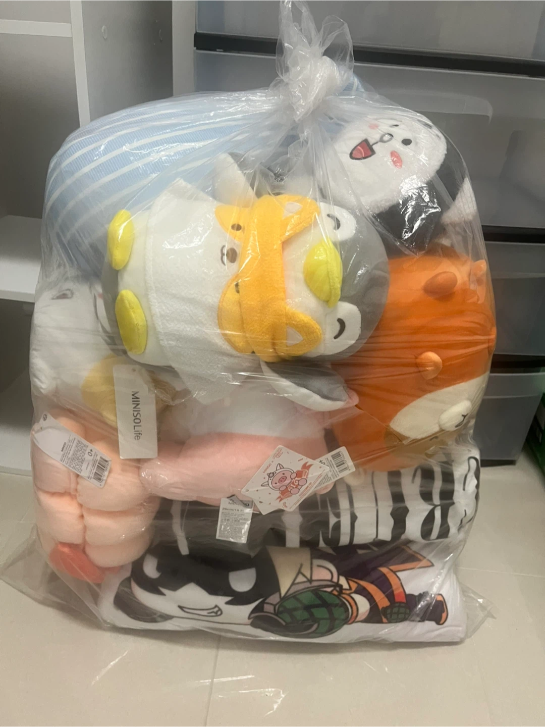 A bag of Cute Plush Toy Fluffy Bundle (worth more than $100!)