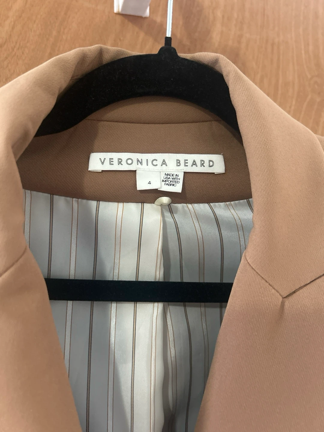 Veronica Beard Tan Blazer Size 4
